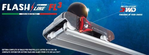 Flash Line מכונת חיתוך קרמיקה עד 3.40 מטר