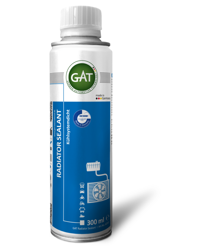 ‏תוסף אטימת נזילות רדיאטור | ‏GAT Radiator Sealant