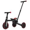 תלת אופן 4 ב 1 מתקפל הופך לאופני איזון Trike-Bike rolloGo - שחור/אדום