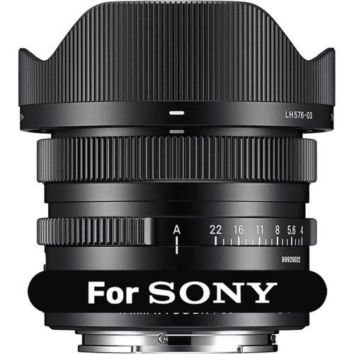Sigma 17mm f/4 DG DN for Sony רשמי