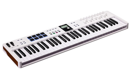 מקלדת שליטה Arturia Keylab Essential 61 MK3 - לבן