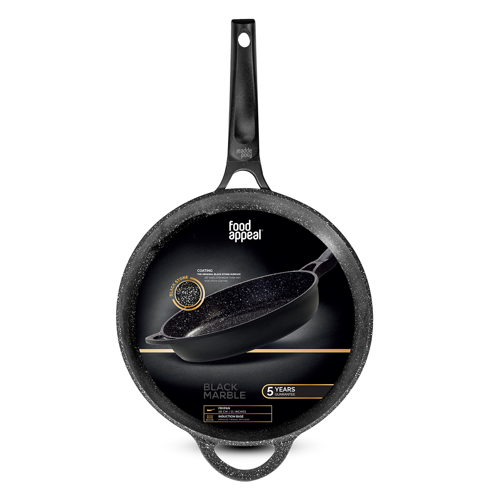 מחבת 32 ס"מ BLACK MARBLE