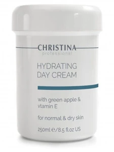 קרם לחות תפוח ירוק + ויטמין E Hydrating Day Cream Green Apple + Vitamin E כריסטינה - 250 מ"ל