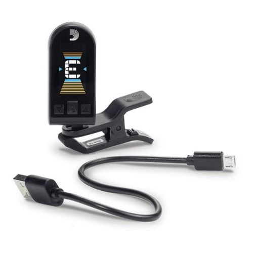 זוית נוספת D'Addario PW-CT-24 Equinox USB Rechargeable Clip-on Tuner