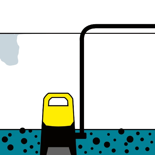 משאבה טבולה SP7 למים נקיים ועכורים KARCHER