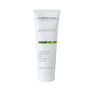 קרם יום עם הגנה מהשמש Ultimate defence day cream spf 20 סדרת ביו פיטו כריסטינה - 75 מ"ל
