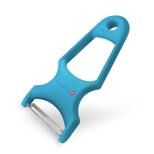 קולפן פלסטיק תכלת toolswiss