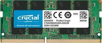 זכרון למחשב נייד Crucial 8GB DDR4-3200 SODIMM