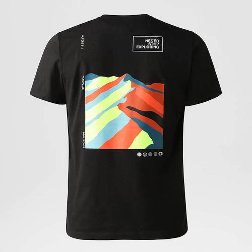 חולצה קצרה עם הדפס גרפי בגב THE NORTH FACE FOUNDATION GRAPHIC T