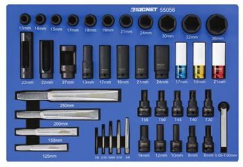 מגש בוקסות כוח 36 יחידות הינע 1/2 SIGNET