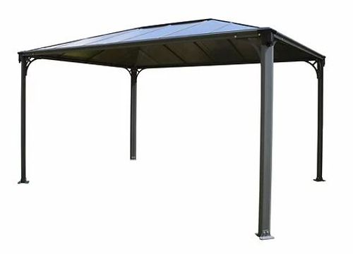 גזיבו לגינה Martinique אפור כהה 3x3.6