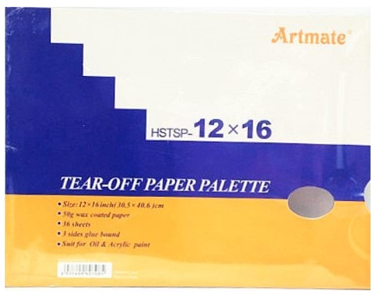 בלוק נייר פלטה לשימוש חד פעמי, 36 דפים, 40*30 ס"מ ARTMATE
