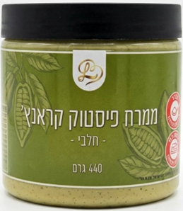 ממרח פיסטוק קראנץ חלבי 440 גרם