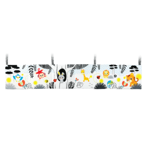 ספר פעלולון למיטה דו צדדי - ספארי