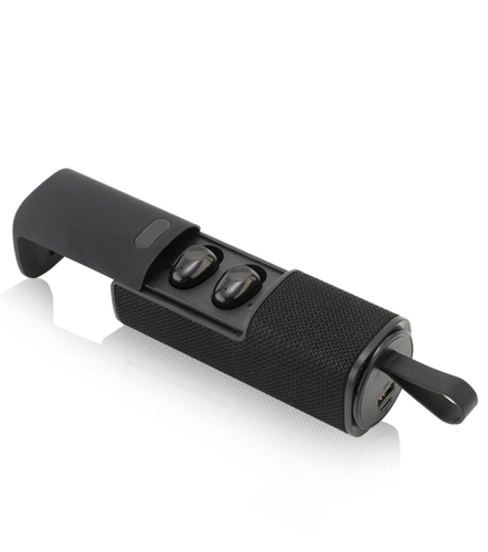 3 ב-1 אוזניות TWS, רמקול, מטען נייד Evercharge
