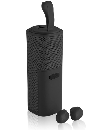 3 ב-1 אוזניות TWS, רמקול, מטען נייד Evercharge