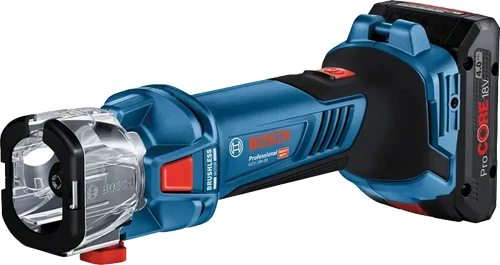כרסם גבס נטען GCU 18v-30 + סוללה 2AH + מטען BOSCH 