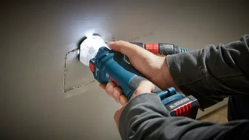 כרסם גבס נטען GCU 18v-30 + סוללה 2AH + מטען BOSCH 