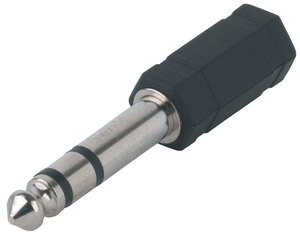 מתאם סטריאו 63mm stereo jack plug socket - 63 mm stereo jack plug מבית GEWA (Germany)