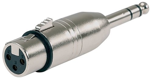 מתאם XLR(f) - 6,3 mm stereo jack plug מבית GEWA (Germany)