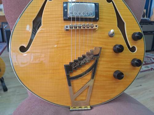 D'Angelico EXCEL SS stop-bar tailpiece 2014