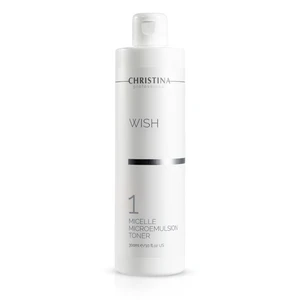  מי פנים מרעננים Micelle Microemulsion Toner שלב 1 סדרת וויש כריסטינה - 300 מ"ל
