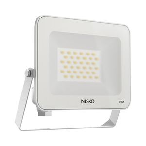 תאורת הצפה ניסקו EAGLE  IP65 30W אור קר גוף לבן Nisko 
