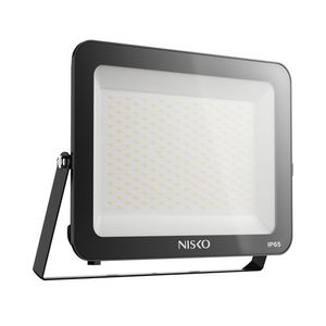 תאורת הצפה EAGLE  IP65 200W אור קר גוף שחור Nisko 
