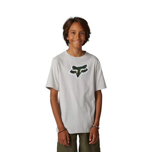 חולצת ילדים אפור - VZNS CAMO SS TEE YTH