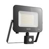 הצפה ניסקו EAGLE  IP65 50W גוף שחור אור קר כולל חיישן