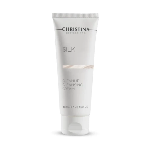 תכשיר ניקוי Clean Up Cleansing Cream סדרת סילק כריסטינה - 120 מ