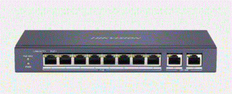 Hikvision 8 Port Fast Ethernet Unmanaged POE Switch DS-3E0310P-E/M