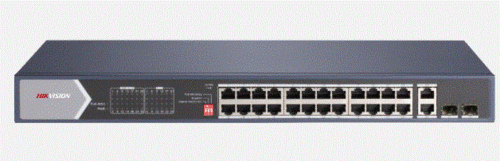 Hikvision 24 Port Gigabit Unmanaged POE Switch DS-3E0528HP-E