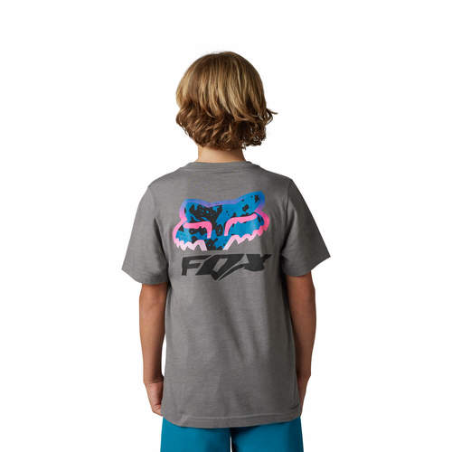 חולצת ילדים אפור - MORPHIC SS TEE YTH