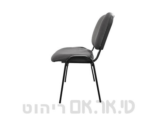 ויזי מרופד אפור צד
