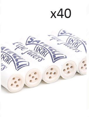 פילטר סווינלי פחם 9 מ"מ 40 יח
