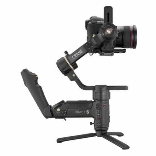 גימבל מקצועי Zhiyun Crane 3S אחריות יבואן רשמי עם מצלמה בהטייה