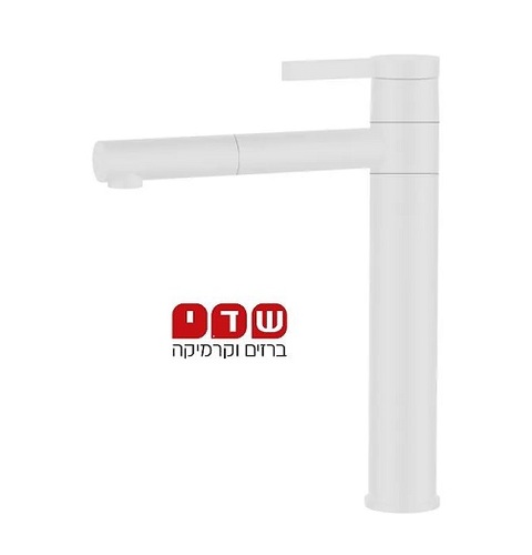 ברז לכיור מונח סיון אופיר דגם 5403W לבן מט