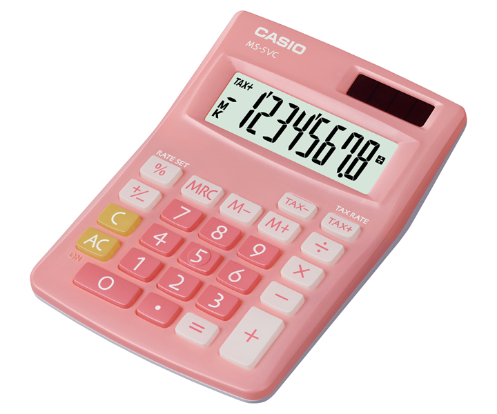  ‏מחשבון Casio MS-5VC-PK קסיו