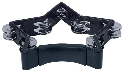 טמבורין בצורת כוכב עם 14 זוגות ג'ינגלים מצופים כרום 841554 מבית GEWA (Germany)