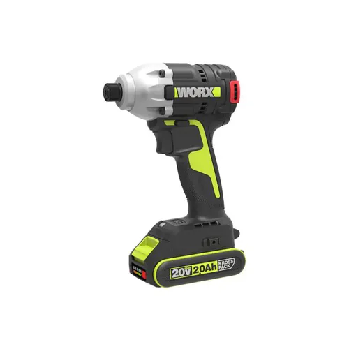 מברגת אימפקט נטענת 20V + סוללה 2A וסוללה 4A WU290.3 WORX
