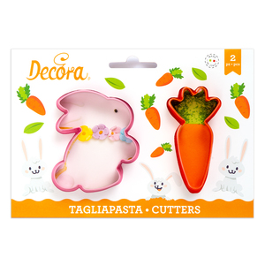 זוג חותכני ארנב וגזר Decora