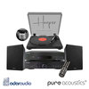 ערכת Hi-Fi עם רסיבר לניגון דיסקים ותקליטים