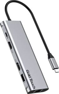 תחנת עגינה Gold Touch USB-Type C SU-C13 - צבע כסוף גולד טאצ Gold Touch