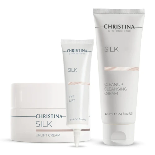 ערכה ליצירת אפקט מתיחה מסדרת סילק - SILK Kit Christina כריסטינה - 3 מוצרים 