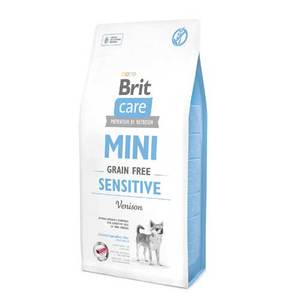 בריט קר מיני סנסטיב צבי ללא דגנים 2 ק״ג - BRIT CARE מזון יבש לכלבים בוגרים