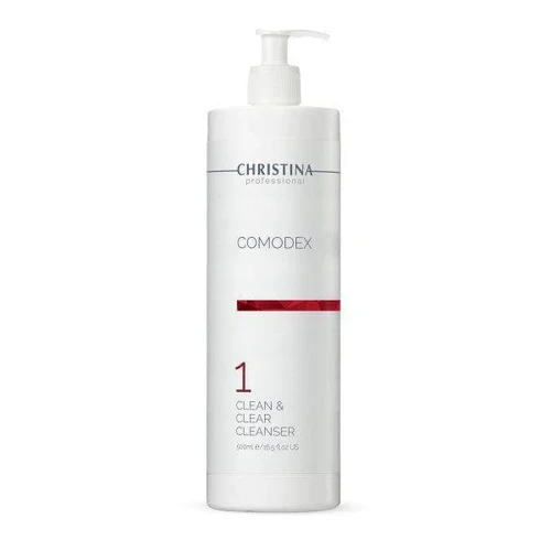 סבון אנטי בקטריאלי Clean&Clear Cleanser שלב 1 סדרת קומודקס כריסטינה -500 מ