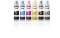 מיכל למילוי דיו כחול Cyan Ink  למדפסת אפסון 8180