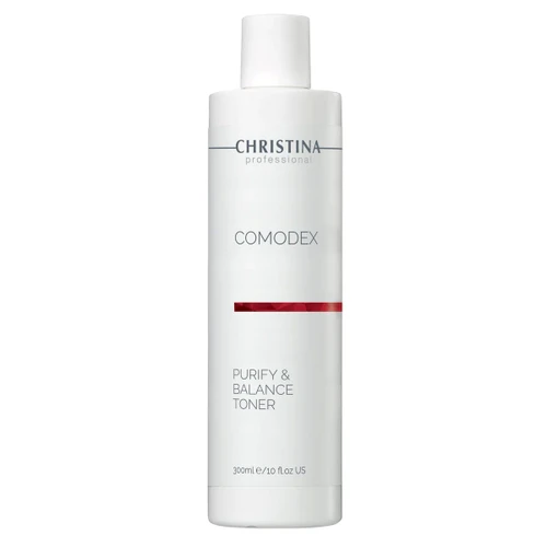 מי פנים מטהרים ומאזנים Purify&Balance Toner סדרת קומודקס כריסטינה - 300 מ