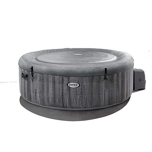 ג'קוזי עגול דמוי עץ ל-6 אנשים מבית